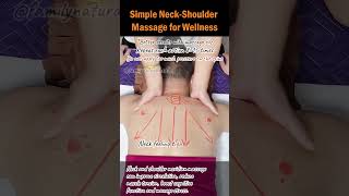 Simple Neck-Shoulder Massage for Wellness