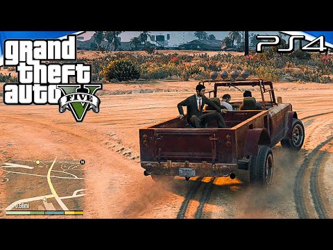 GTA 5 PS4 Gameplay Trevor