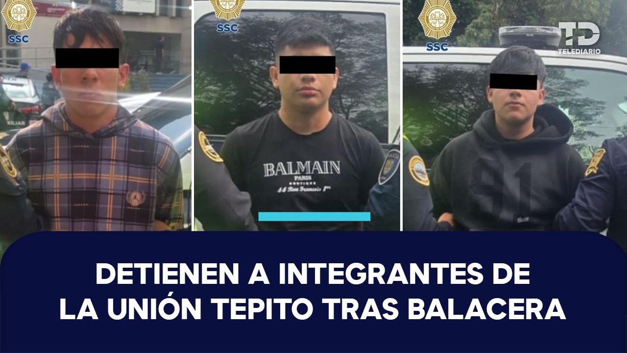 Detienen a 6 presuntos integrantes de La Unión Tepito tras balacera entre ellos en La Lagunilla