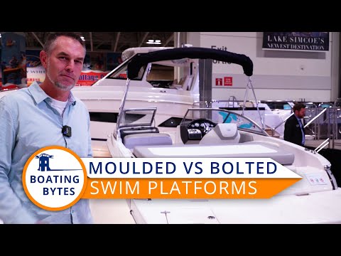 Types of Swim Platforms | Boating Bytes