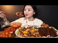 ENG SUB Pork Intestine Deopbap Grilled Eel Deopbap Korokke Mukbang ASMR Korean Real Sound