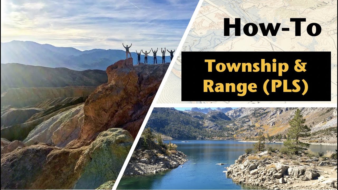 Township & Range (PLS) Public Land Survey | How-To Geography Videos With Jeremy Patrich