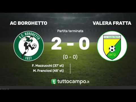 BORGHETTO - VALERA 2-0