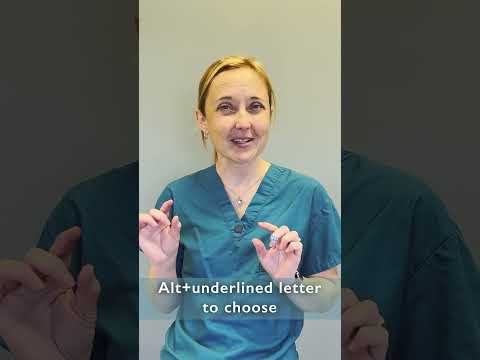 Improve your #epic keyboard skills. #doctor #epichospital #nurse