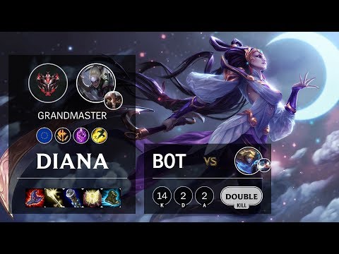 Diana Bot vs Ezreal - EUW Grandmaster Patch 10.10