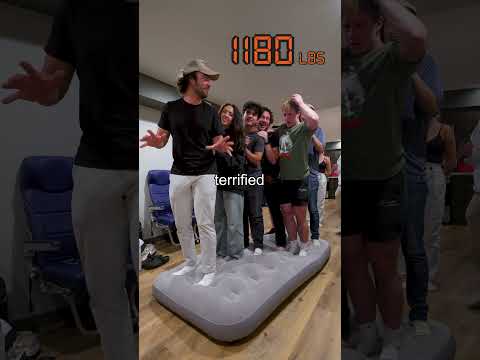 How Much Weight Pops An Air Mattress?