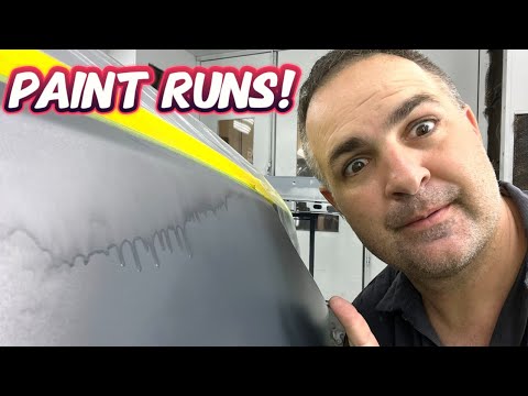 How to FIX Paint Runs, Quickly and Easily!