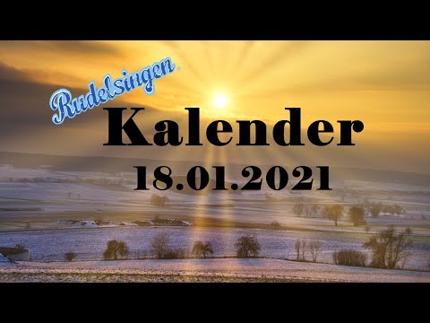 Der Mitsing - Kalender am 18.01.2021 - Tag 18