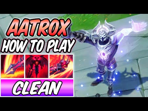 AATROX TOP GUIDE | Best Build & Runes | Diamond Commentary | Lunar Eclipse Aatrox -League of Legends