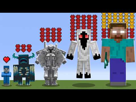 which minecraft mob bosses are immortal ?