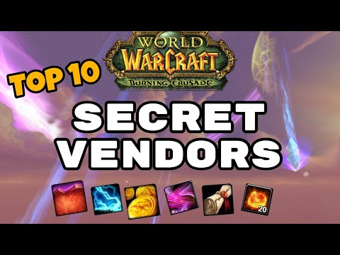 Top 10 Secret Vendors Easy gold in TBC Classic