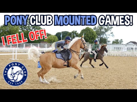 HARLOW AND POPCORN TRY PONY CLUB MOUNTED GAMES... WITH THE PRO'S!