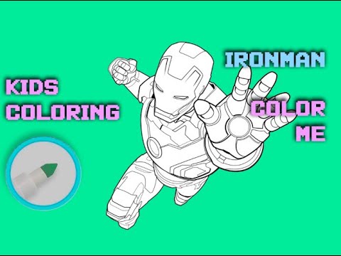 Ironman ready for a fight! Coloring Pages, Colour, Marvel Avengers, Tony Stark, MCU