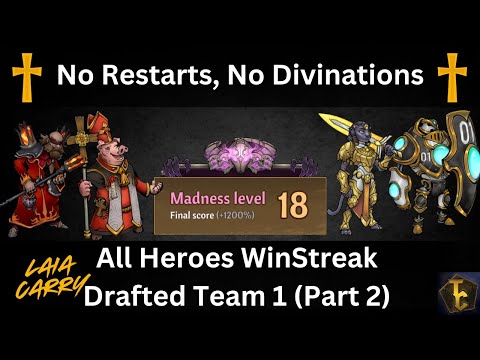 Draft Wintstreak Challenge: Team 1,  Attempt 7? - Madness 18 - Across the Obelisk