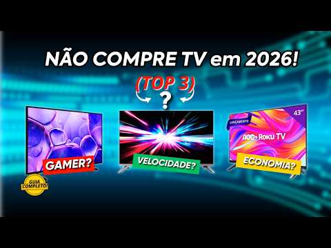 ????Qual TV comprar em 2026? ????Samsung Crystal UHD, AOC Roku ou Philco Smart TV – (Guia completo!)✨