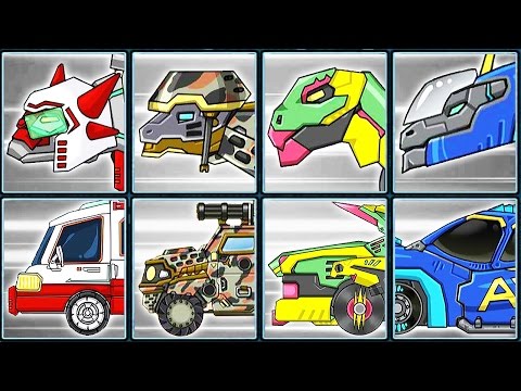 Dino Robot Corps #9: Ankylosaurus & Transformers | Eftsei Gaming