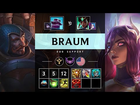 Braum Support vs Karma - NA Master Patch 25.11