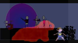 Les blobs attaquent la plage!