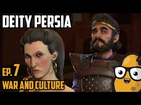 War and Culture - Civ 6 Let's Play Ep. 7 Deity Persia