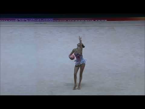 Maëlle Millet FRA Ball AA FINAL EUROPEAN CHAMPIONSHIPS 2023