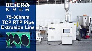TCP/RTP 75-800mm Reinforced Thermoplastic Pipe Extrusion Production Line - BEIER Group
