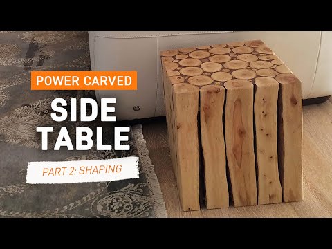 Wood Project: How To Make A Stylish Wooden Side Table PART 2