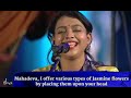 ANANYA BHAT OUTSTANDING PERFORMANCE SOJUGADA SOOJU MALLIGE SONG IN ISHA FEDERATION SADGURU