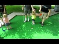 Toddlers Mini Golfing