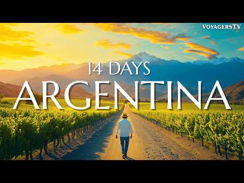 ARGENTINA in 14 Days | The Most Amazing Places To Visit in Argentina | 4K Travel Video
