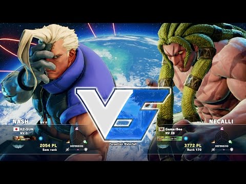 SF5 - K2-SUN [Nash] Vs GamerBee [Necalli]