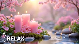 Relaxing Spa Ambience 🌿 Gentle Water & Piano Music | Stress Relief & Deep Calm