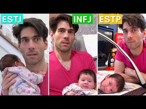 16 Personalities with their Second Baby (ft. my new baby)