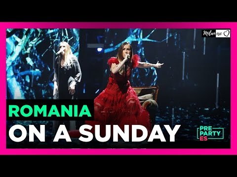 Ester Peony - On a Sunday (Romania live at Eurovision Pre-Party ES)