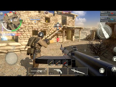 WW2 Frontline 1942: War Game Android Gameplay