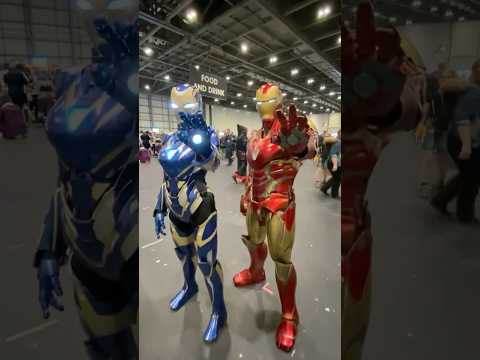 Iron Woman + Iron Man #ironman #ironwoman #marvel #avengers #disney