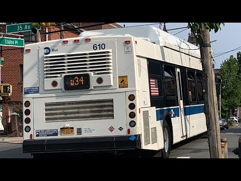 MTA Bus: Onboard 2012 New Flyer C40LF #610 on the Q34