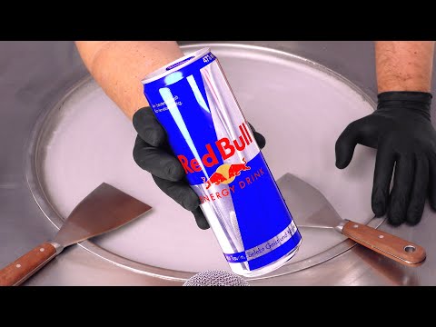 Red Bull - Ice Cream Rolls | ASMR