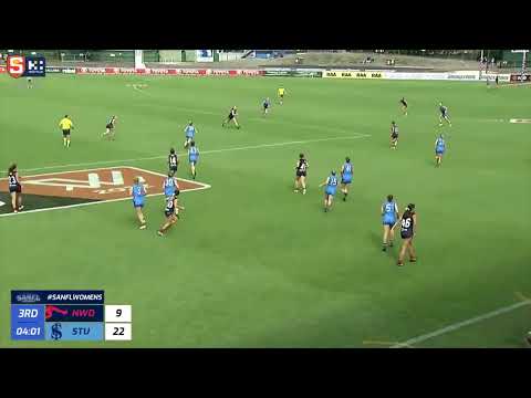 Rd 5 Hostplus SANFLW Snapshot - Norwood's Alana Lishmund kicks 2 goals