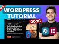 WordPress Tutorial For Beginners 2026 Updated Simple
