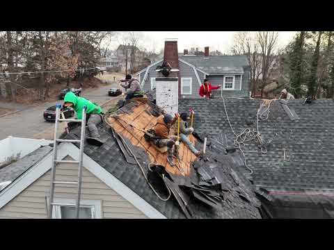 Before Roofing and Solar Installation | Project Overview Video | Brockton, MA