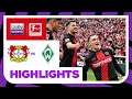 Bayer Leverkusen v Werder Bremen | Bundesliga 23/24 Match Highlights