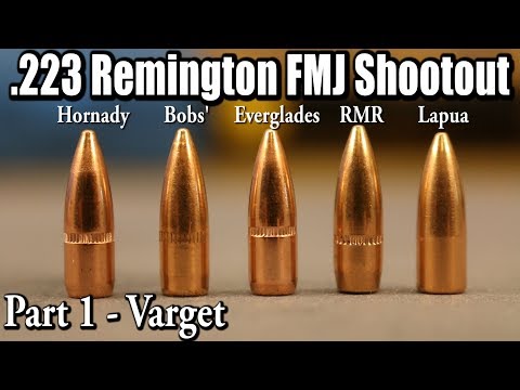 .223 Remington FMJ Shootout - Part 1 - Varget