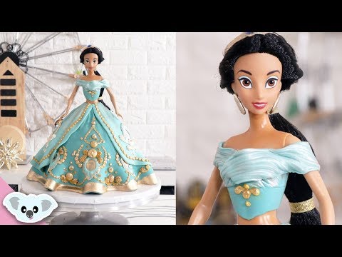 PRINCESS JASMINE CAKE | Doll Cake | Aladdin | Cake Art | Koalipops