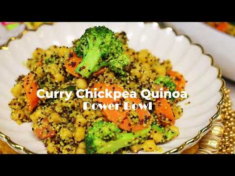 Chick Pea Quinoa Power Bowl
