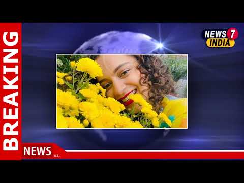 Kangana poses with bright yellow flowers: Phoolon ke rang se dil ke kalam se