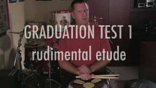 A Fresh Approach to Snare Drum: Grad Test 1 / Rudimental Etude