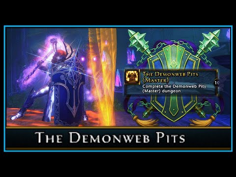 SMOOTH RUN: Paladin Tanking Master Demonweb Pits w/ Cleric Heal + No Wizards! - Neverwinter