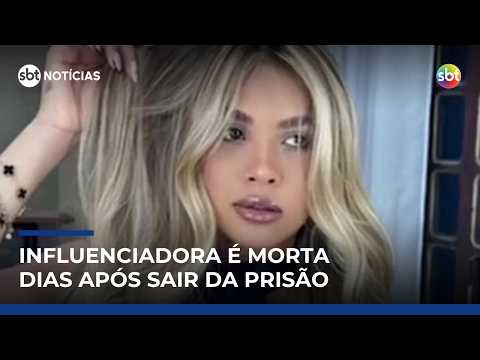 Influenciadora que teria envolvimento na morte de sargento é assassinada a tiros | #SBTNotícias