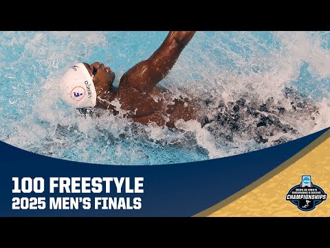 Men's 100 freestyle | 2025 NCAA swimming championships