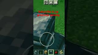 how to make cannon in Minecraft pocket edition#youtudeshorts